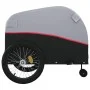 Black and red iron bicycle trailer 45 kg by , Bicycle trailers - Ref: Foro24-94153, Price: 101,72 €, Discount: %
