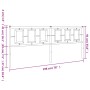 Kopfteil aus weißem Metall, 193 cm von , Kopf- und Fußteile - Ref: Foro24-374327, Preis: 50,05 €, Rabatt: %