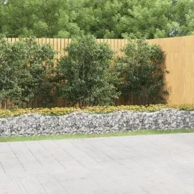 Arriate de gaviones forma arco hierro galvanizado 600x100x50 cm de , Maceteros y jardineras - Ref: Foro24-153552, Precio: 150...