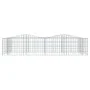 Arriate de gaviones forma arco hierro galvanizado 200x100x50 cm de , Maceteros y jardineras - Ref: Foro24-153550, Precio: 62,...
