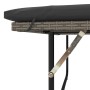 Gartensofa mit Kissen, 2-Sitzer, graues synthetisches Rattan von , Outdoor-Sofas - Ref: Foro24-365134, Preis: 266,10 €, Rabat...