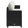 Sonnenliege mit schwarzen synthetischen Rattankissen von , Liegen - Ref: Foro24-368344, Preis: 223,22 €, Rabatt: %