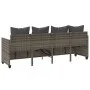 Liege mit grauen synthetischen Rattankissen von , Liegen - Ref: Foro24-368346, Preis: 238,99 €, Rabatt: %