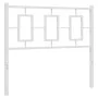 Kopfteil aus weißem Metall, 100 cm von , Kopf- und Fußteile - Ref: Foro24-374319, Preis: 31,99 €, Rabatt: %