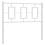 Kopfteil aus weißem Metall, 100 cm von , Kopf- und Fußteile - Ref: Foro24-374319, Preis: 32,44 €, Rabatt: %