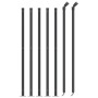 Drahtzaun mit anthrazitgrauem Flansch 0,8x10 m von , Zaunpaneele - Ref: Foro24-154320, Preis: 52,24 €, Rabatt: %