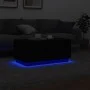 Coffee table with LED lights black 90x50x40 cm by , Coffee table - Ref: Foro24-839876, Price: 68,92 €, Discount: %