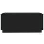 Coffee table with LED lights black 90x50x40 cm by , Coffee table - Ref: Foro24-839876, Price: 67,91 €, Discount: %