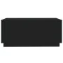 Coffee table with LED lights black 90x50x40 cm by , Coffee table - Ref: Foro24-839876, Price: 68,92 €, Discount: %