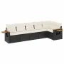 6-piece garden sofa set and black synthetic rattan cushions by , Garden sets - Ref: Foro24-3259228, Price: 381,33 €, Discount: %