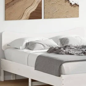 Bettkopfteil aus massivem weißem Kiefernholz, 150 cm von , Kopf- und Fußteile - Ref: Foro24-844774, Preis: 41,89 €, Rabatt: %