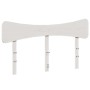 Solid white pine wood bed headboard 150 cm by , Headboards and footboards - Ref: Foro24-844774, Price: 42,36 €, Discount: %