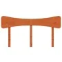 Cabecero de cama madera maciza de pino marrón cera 150 cm de , Cabeceros y pies de cama - Ref: Foro24-844776, Precio: 35,61 €...