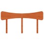 Cabecero de cama madera maciza de pino marrón cera 150 cm de , Cabeceros y pies de cama - Ref: Foro24-844776, Precio: 42,36 €...