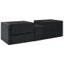 5-teiliges Gartenmöbel-Set und schwarze synthetische Rattankissen von vidaXL, Gartensets - Ref: Foro24-47813, Preis: 396,23 €...