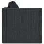 5-teiliges Gartenmöbel-Set und schwarze synthetische Rattankissen von vidaXL, Gartensets - Ref: Foro24-47813, Preis: 396,23 €...