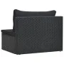 5-teiliges Gartenmöbel-Set und schwarze synthetische Rattankissen von vidaXL, Gartensets - Ref: Foro24-47813, Preis: 396,23 €...