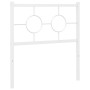 Cabecero de metal blanco 75 cm de , Cabeceros y pies de cama - Ref: Foro24-376301, Precio: 28,74 €, Descuento: %