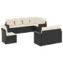 8-piece garden sofa set and black synthetic rattan cushions by , Garden sets - Ref: Foro24-3258563, Price: 503,03 €, Discount: %