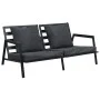 Muebles de jardín 5 pzas y cojines de aluminio gris oscuro de vidaXL, Conjuntos de jardín - Ref: Foro24-47819, Precio: 861,86...