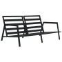 Muebles de jardín 5 pzas y cojines de aluminio gris oscuro de vidaXL, Conjuntos de jardín - Ref: Foro24-47819, Precio: 861,86...