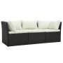 Gartenmöbel und Kissen Set 4-teilig synthetisches Rattan braun von vidaXL, Outdoor-Sofas - Ref: Foro24-47810, Preis: 416,37 €...