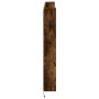 Bed headboard with LED light smoked oak 140x16.5x103.5 cm by , Headboards and footboards - Ref: Foro24-839249, Price: 91,95 €...