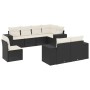 8-piece garden sofa set and black synthetic rattan cushions by , Garden sets - Ref: Foro24-3255173, Price: 552,07 €, Discount: %