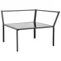 Muebles de jardín 5 pzas y cojines de aluminio gris oscuro de vidaXL, Conjuntos de jardín - Ref: Foro24-47819, Precio: 861,86...