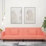 2-seater sofa bed with two pink velvet pillows by , Sofas - Ref: Foro24-375819, Price: 270,30 €, Discount: %