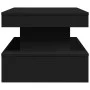 Mesa de centro con luces LED negro 90x50x40 cm de , Mesas de centro - Ref: Foro24-839848, Precio: 87,99 €, Descuento: %
