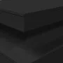 Mesa de centro con luces LED negro 90x50x40 cm de , Mesas de centro - Ref: Foro24-839848, Precio: 87,99 €, Descuento: %
