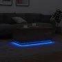Couchtisch mit LED-Leuchten Eiche braun 90x50x40 cm von , Couchtisch - Ref: Foro24-839881, Preis: 67,94 €, Rabatt: %