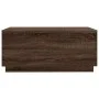 Coffee table with LED lights oak brown 90x50x40 cm by , Coffee table - Ref: Foro24-839881, Price: 67,94 €, Discount: %