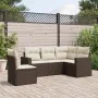5-piece garden dining set and brown synthetic rattan cushions by , Garden sets - Ref: Foro24-3218963, Price: 353,90 €, Discou...