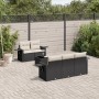 6-piece garden sofa set and black synthetic rattan cushions by , Garden sets - Ref: Foro24-3252233, Price: 417,90 €, Discount: %