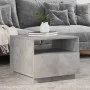 Coffee table with LED lights concrete gray 50x49x40 cm by , Coffee table - Ref: Foro24-839829, Price: 58,82 €, Discount: %