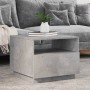 Couchtisch mit LED-Leuchten betongrau 50x49x40 cm von , Couchtisch - Ref: Foro24-839829, Preis: 54,72 €, Rabatt: %