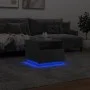 Coffee table with LED lights concrete gray 50x49x40 cm by , Coffee table - Ref: Foro24-839829, Price: 58,82 €, Discount: %