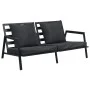 Garden furniture set with cushions 4 pieces dark gray aluminum by vidaXL, Garden sets - Ref: Foro24-47818, Price: 690,43 €, D...