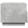 Couchtisch mit LED-Leuchten betongrau 50x49x40 cm von , Couchtisch - Ref: Foro24-839829, Preis: 54,72 €, Rabatt: %