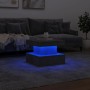 Coffee table with LED lights concrete gray 50x50x40 cm by , Coffee table - Ref: Foro24-839843, Price: 51,34 €, Discount: %