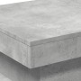 Coffee table with LED lights concrete gray 50x50x40 cm by , Coffee table - Ref: Foro24-839843, Price: 51,34 €, Discount: %
