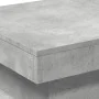 Coffee table with LED lights concrete gray 50x50x40 cm by , Coffee table - Ref: Foro24-839843, Price: 63,91 €, Discount: %