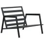 Garden furniture set with cushions 4 pieces dark gray aluminum by vidaXL, Garden sets - Ref: Foro24-47818, Price: 690,43 €, D...