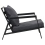 Garden furniture set with cushions 4 pieces dark gray aluminum by vidaXL, Garden sets - Ref: Foro24-47818, Price: 701,68 €, D...