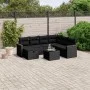 8-piece garden sofa set and black synthetic rattan cushions by , Garden sets - Ref: Foro24-3263531, Price: 510,02 €, Discount: %
