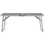 Klappbarer Campingtisch aus grauem Aluminium, 60 x 40 cm von vidaXL, Campingmöbel - Ref: Foro24-48187, Preis: 28,10 €, Rabatt: %