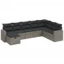 8-piece garden sofa set and gray synthetic rattan cushions by , Garden sets - Ref: Foro24-3263586, Price: 473,36 €, Discount: %