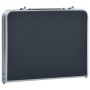 Mesa de camping plegable aluminio gris 60x40 cm de vidaXL, Mobiliario de camping - Ref: Foro24-48187, Precio: 26,92 €, Descue...